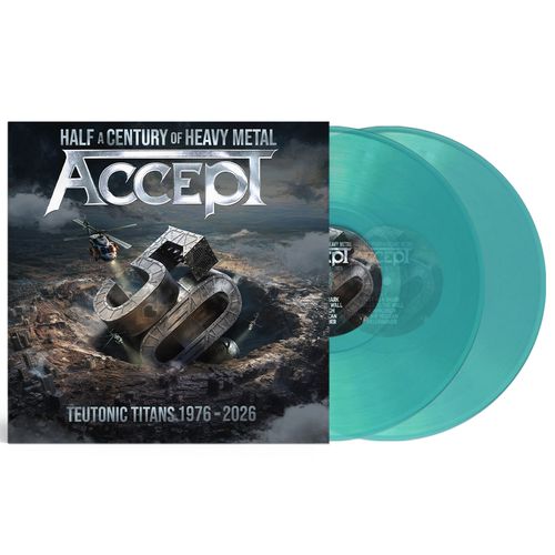 Accept/Half A Century Of Heavy Metal (Turquoise Vinyl) [LP]