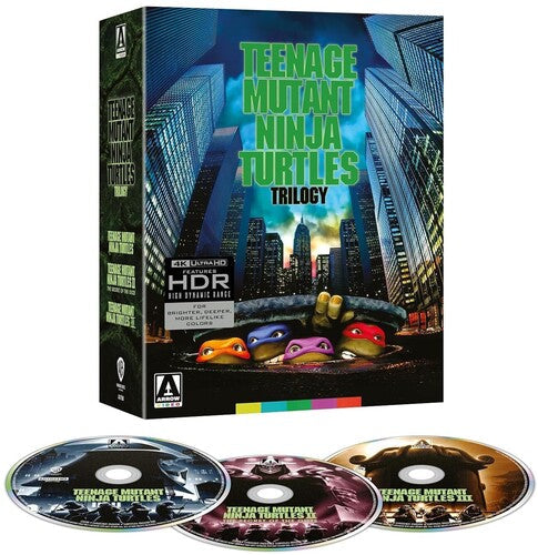 Teenage Mutant Ninja Turtles Trilogy (Limited 4K-UHD) [BluRay]