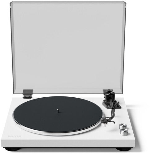 Kanto OB13 Bluetooth Turntable (Matte White) [Turntable]