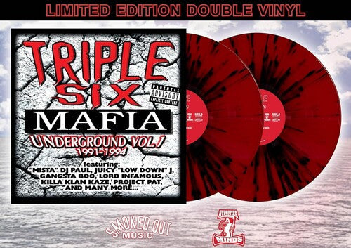 Three 6 Mafia/Underground Vol. 1 (Red and Black Splash Vinyl) [LP]