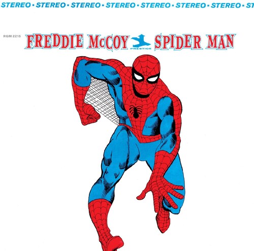 [Pre-Order] McCoy, Freddie/Spider Man (60th Ann. Clear with Red & Blue "Spidey" Swirl Vinyl) [LP]