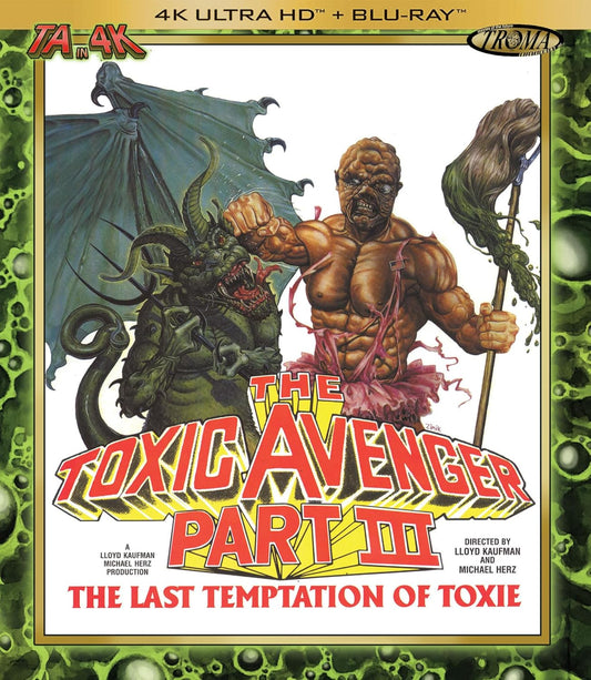 The Toxic Avenger Part III: The Last Temptation of Toxie (4K-UHD + BluRay) [BluRay]