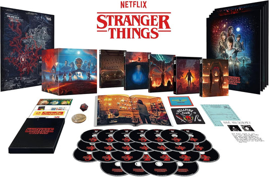 [Pre-Order] Stranger Things: The Complete Series (Deluxe Edition) [BluRay]