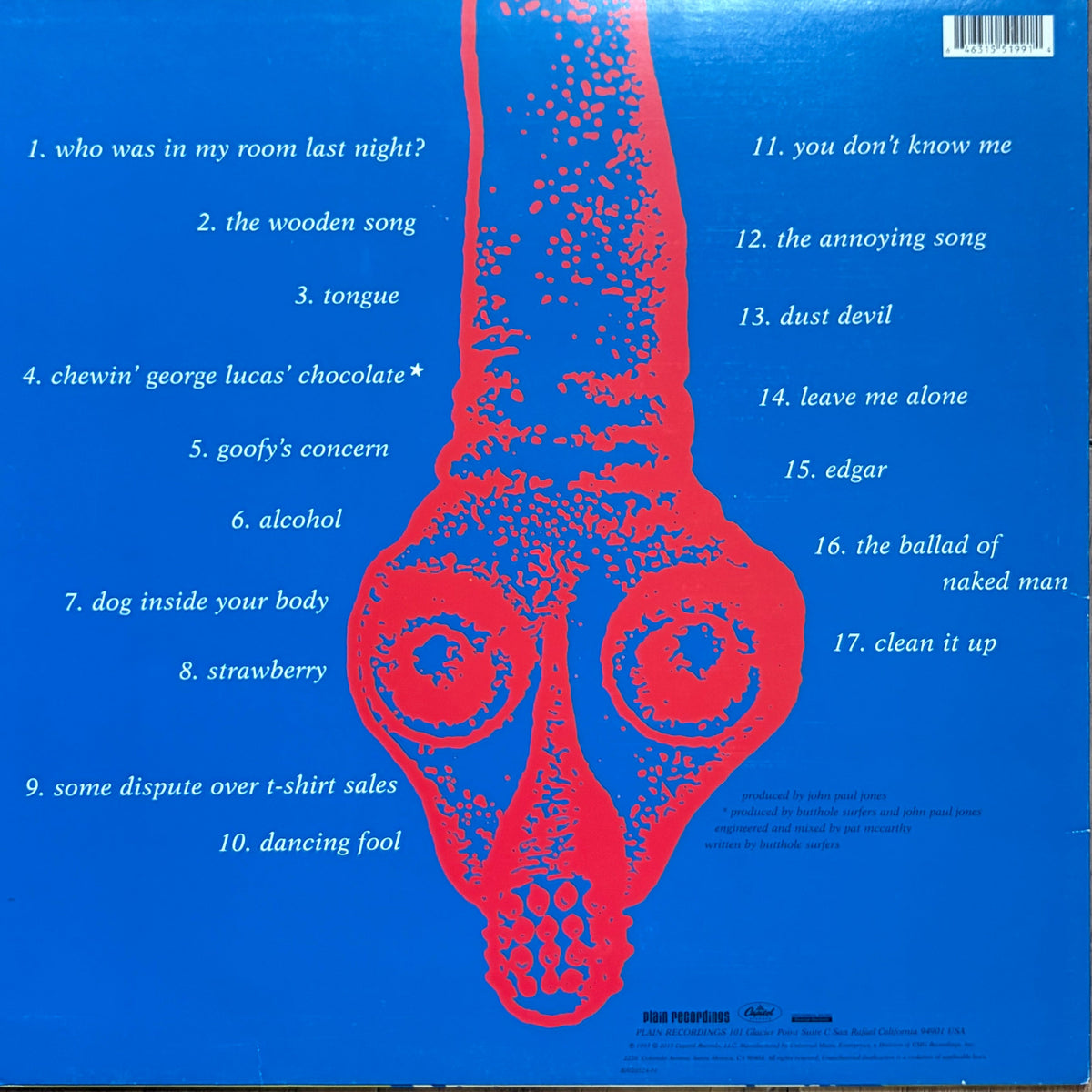 [Used LP] Butthole Surfers / Independent Worm Saloon