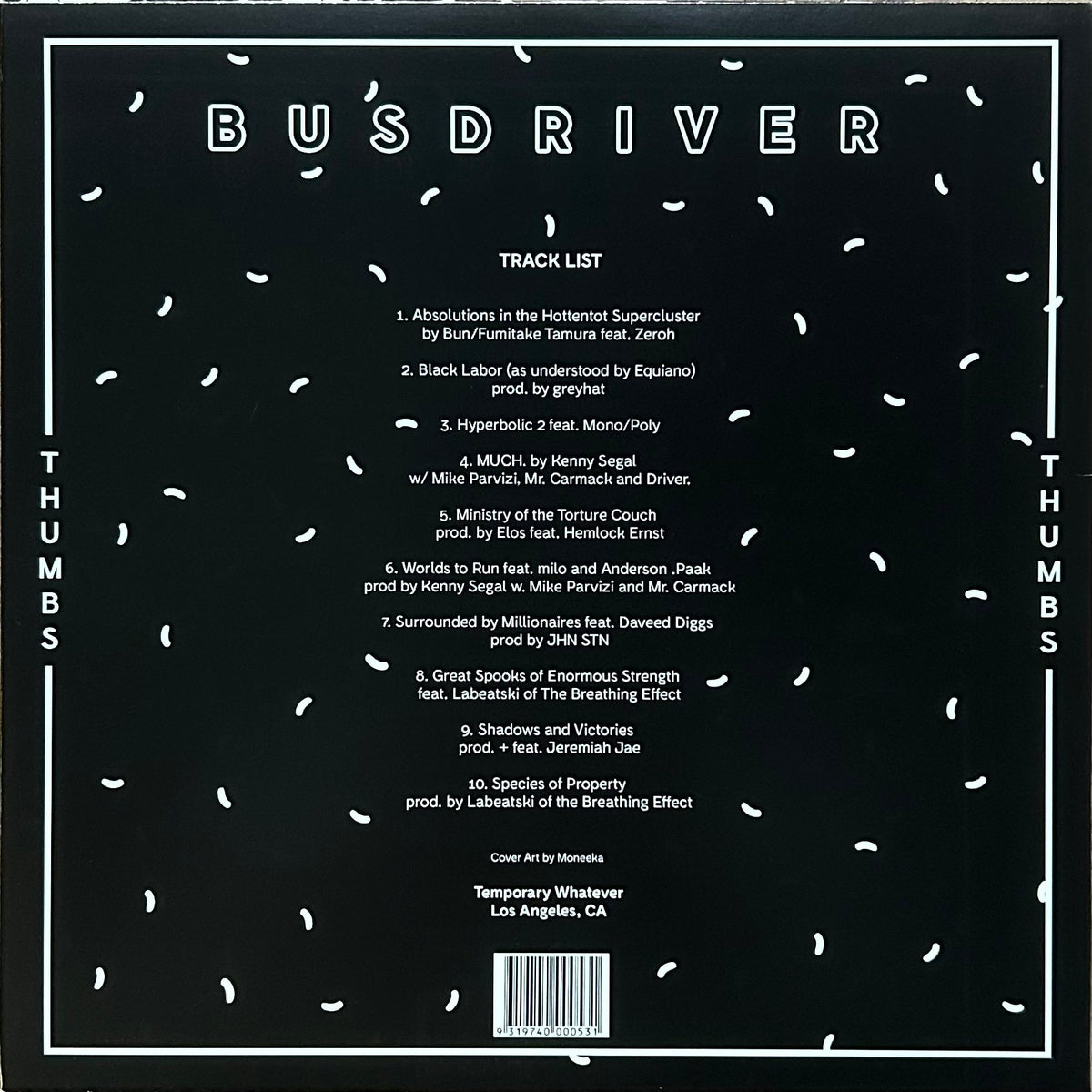 [Used LP] Busdriver / Thumbs